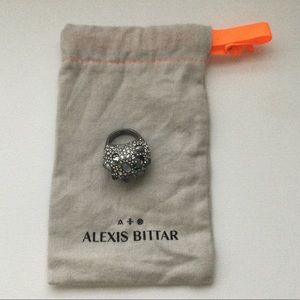 NWOT Alexis Bittar crystal/pearl/gem ring